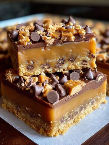 Butterfinger Caramel Crunch Bars