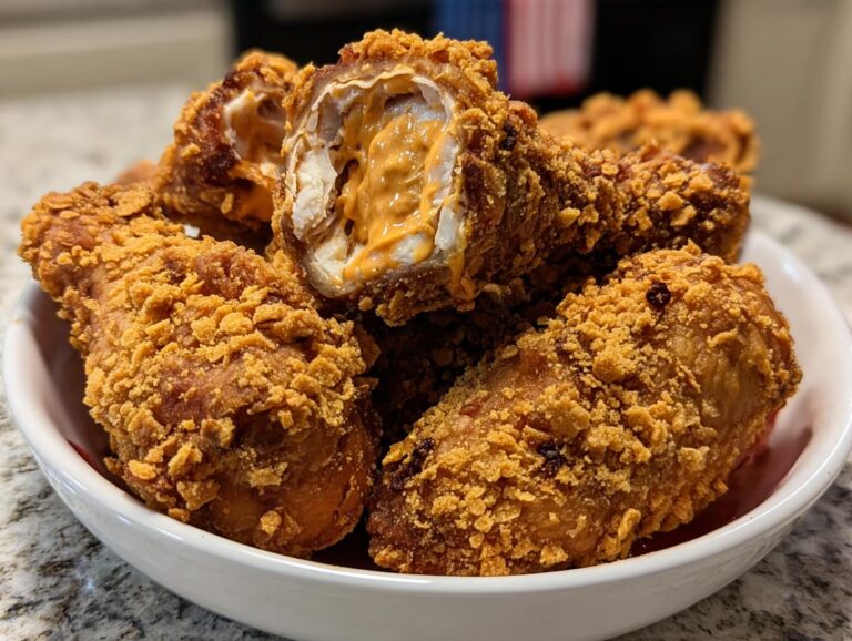 Butterfinger Fried Chicken Drumsticks
