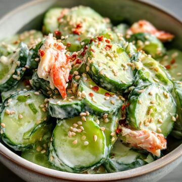 California Roll Cucumber Salad