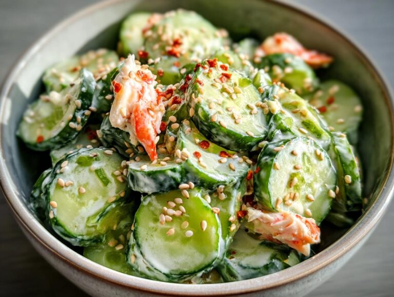 California Roll Cucumber Salad