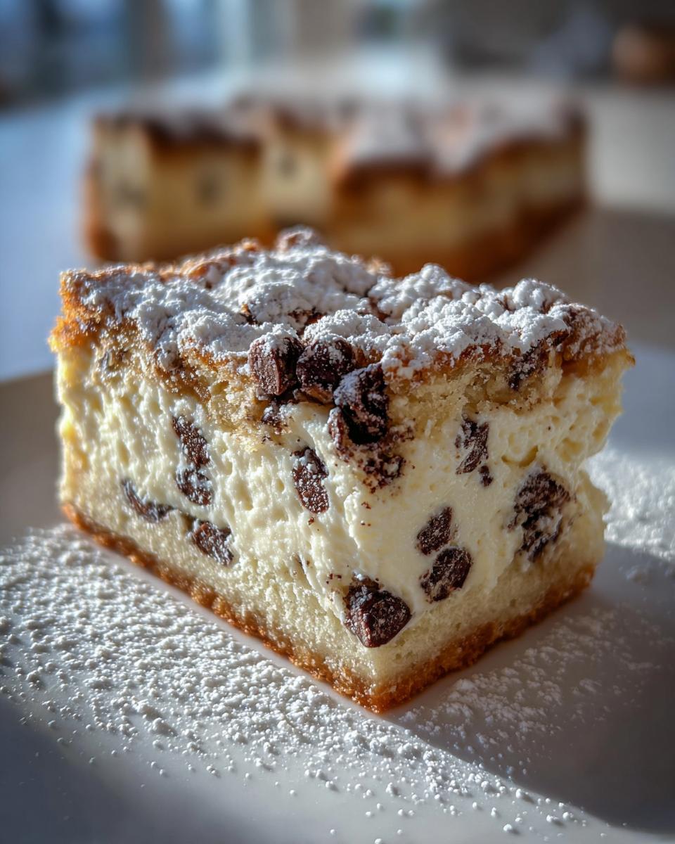 Cannoli Cheesecake Bars - Detail 2