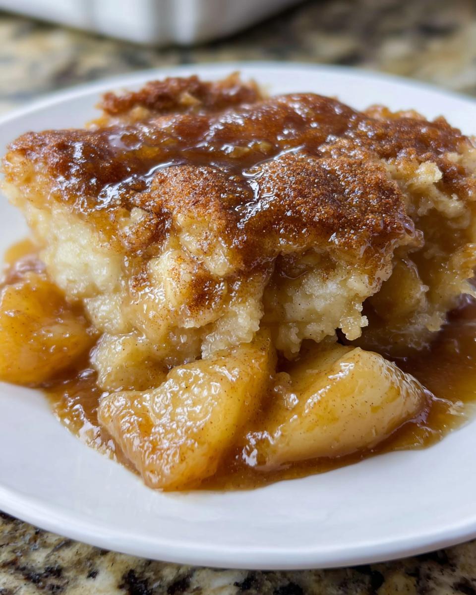 Caramel Apple Cobbler - Detail 1