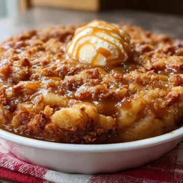 Caramel Apple Dump Cake