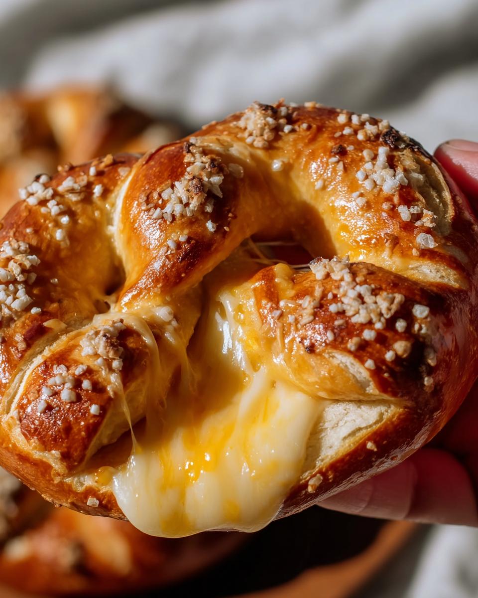Cheese-Stuffed Pretzels - Detail 1