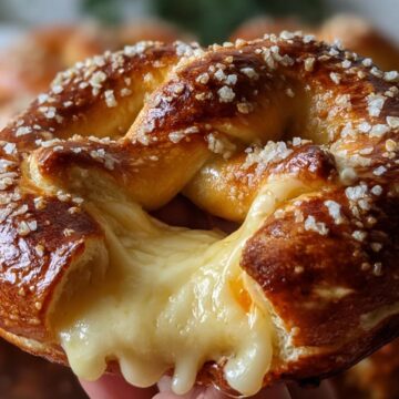 Cheese-Stuffed Pretzels