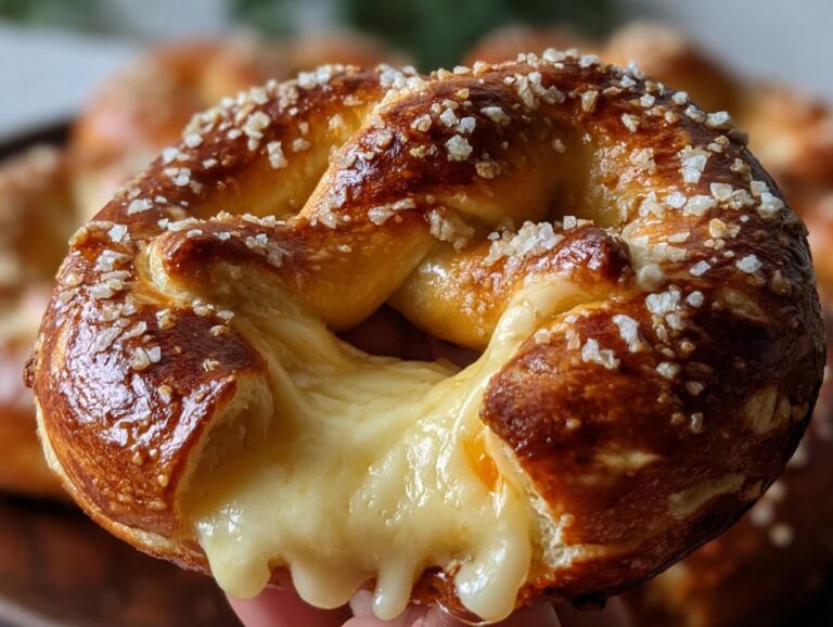 Cheese-Stuffed Pretzels
