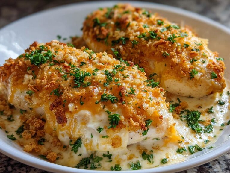 Cheesy Sour Cream Chicken Bake