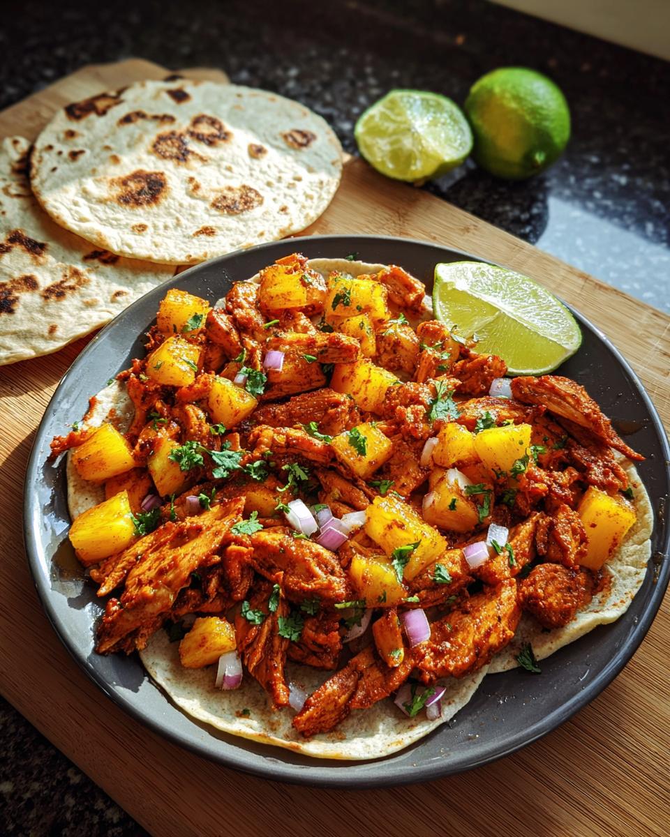 Chicken Al Pastor - Detail 1