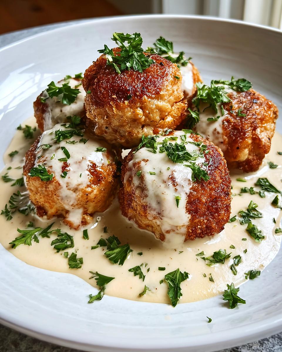 Chicken Cordon Bleu Meatballs - Detail 1