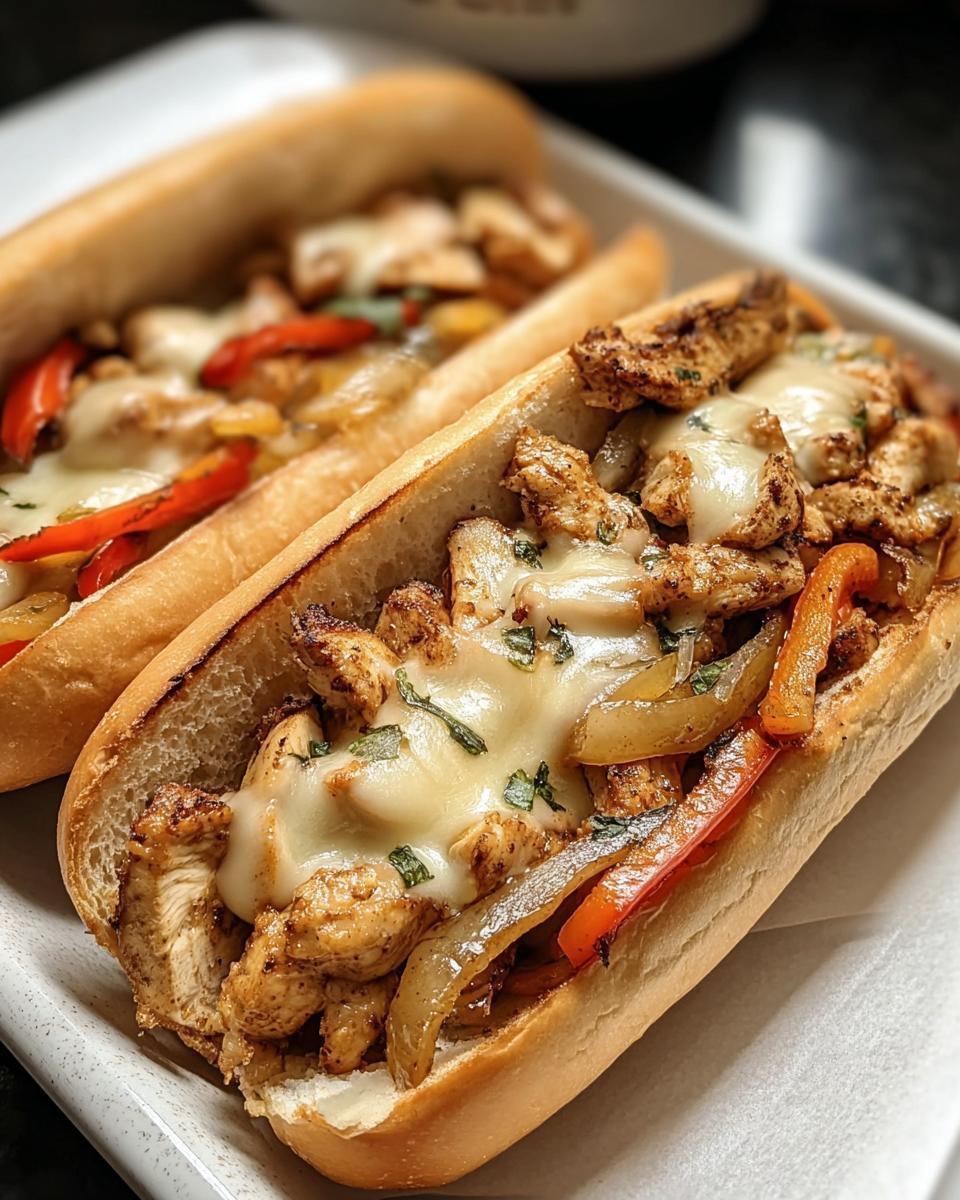 Chicken Philly Cheese Steaks - Detail 1