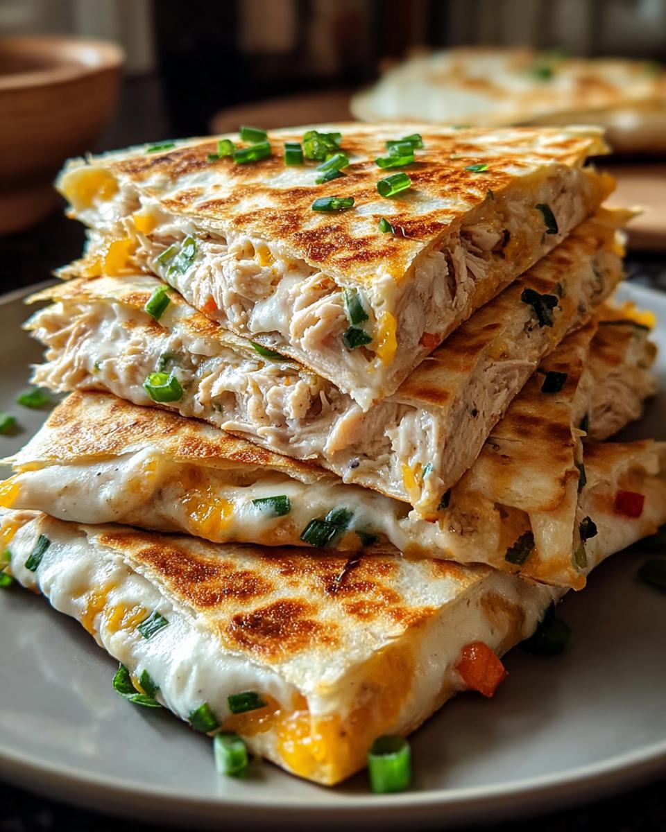 Chicken Ranch Quesadilla - Detail 1