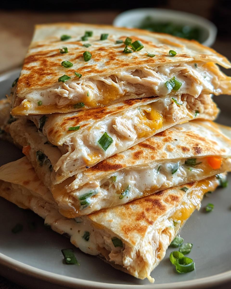 Chicken Ranch Quesadilla - Detail 2