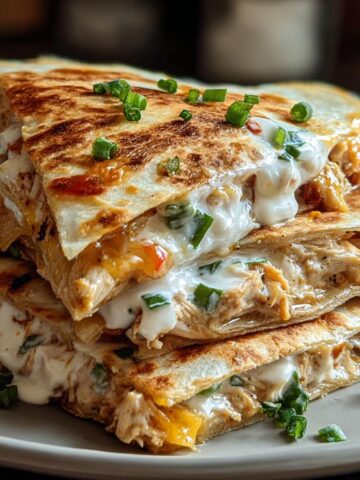 Chicken Ranch Quesadilla