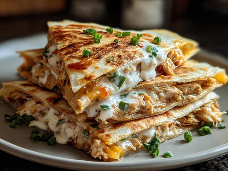 Chicken Ranch Quesadilla