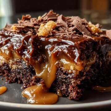 Chocolate Caramel Dump Cake