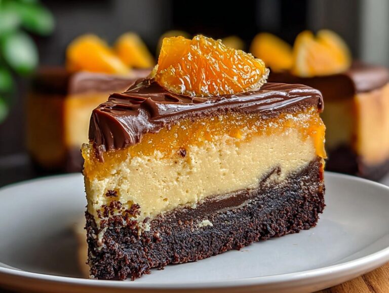 Chocolate Orange Cheesecake