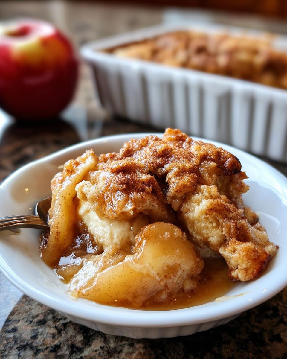 Cinnamon Apple Cobbler - Detail 1