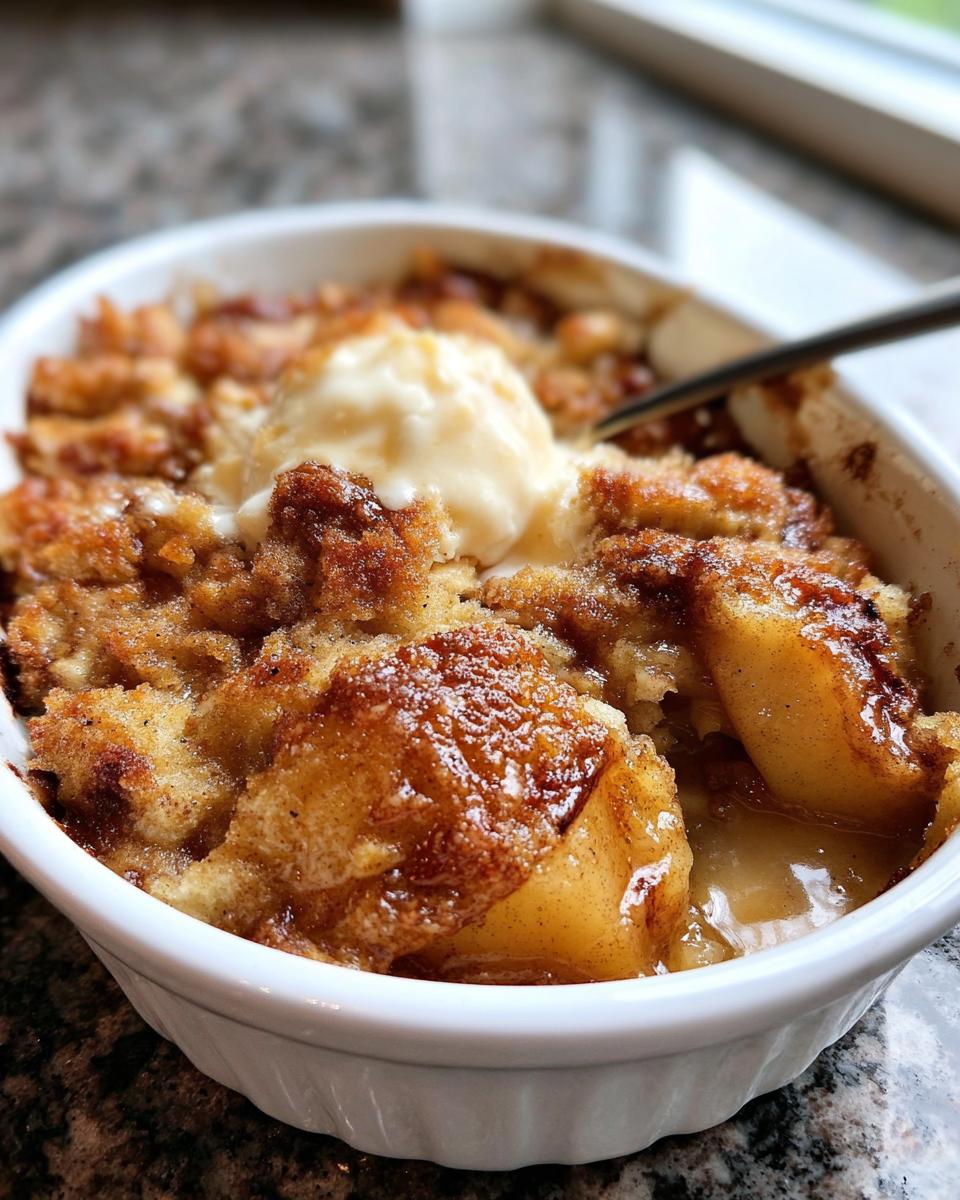Cinnamon Apple Cobbler - Detail 2