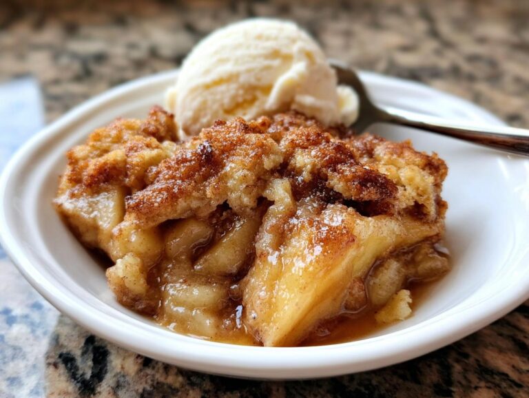 Cinnamon Apple Cobbler