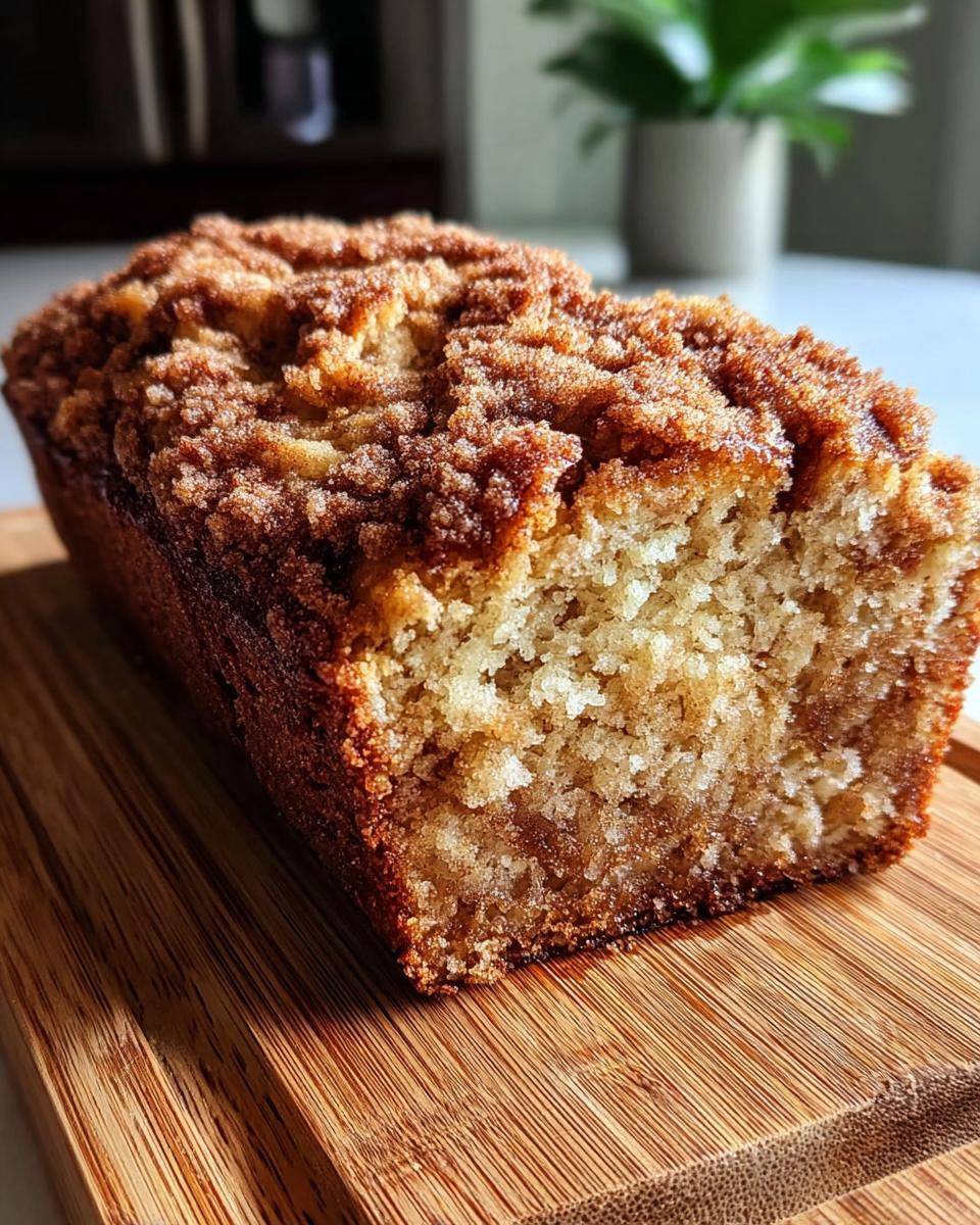 Cinnamon Crumb Banana Bread - Detail 1