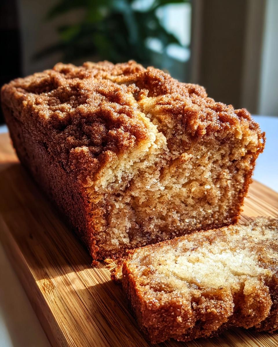 Cinnamon Crumb Banana Bread - Detail 2