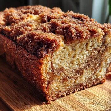 Cinnamon Crumb Banana Bread