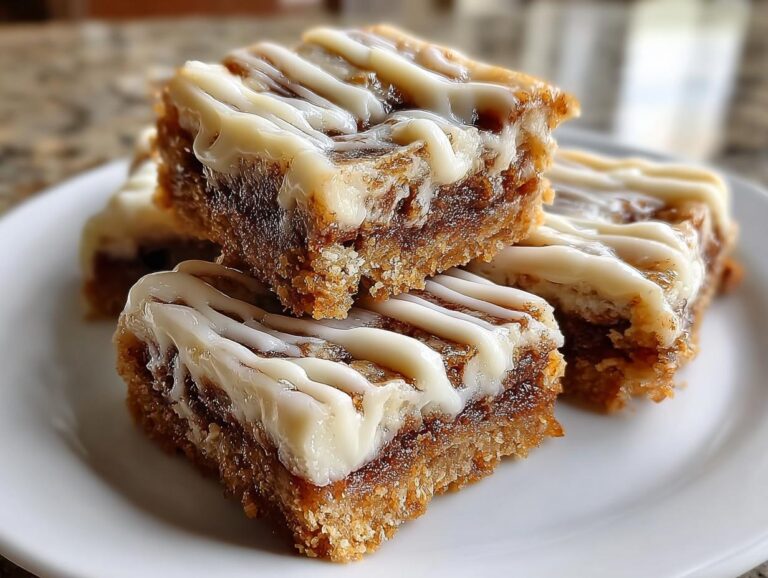 Cinnamon Roll Bliss Bars