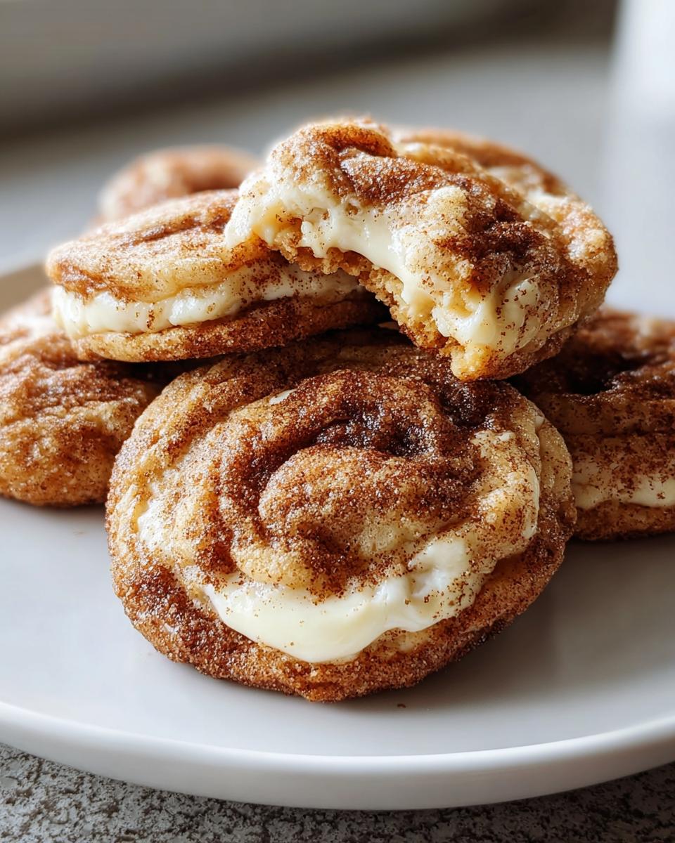 Cinnamon Roll Cheesecake Cookies - Detail 1