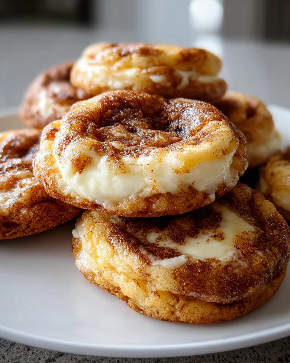 Cinnamon Roll Cheesecake Cookies - Detail 2