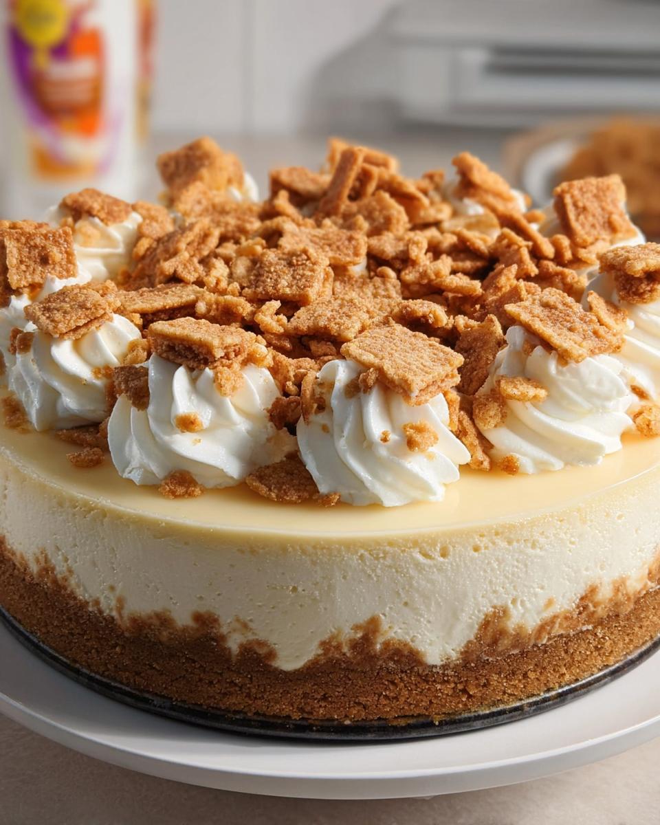 Cinnamon Toast Crunch Cheesecake - Detail 1