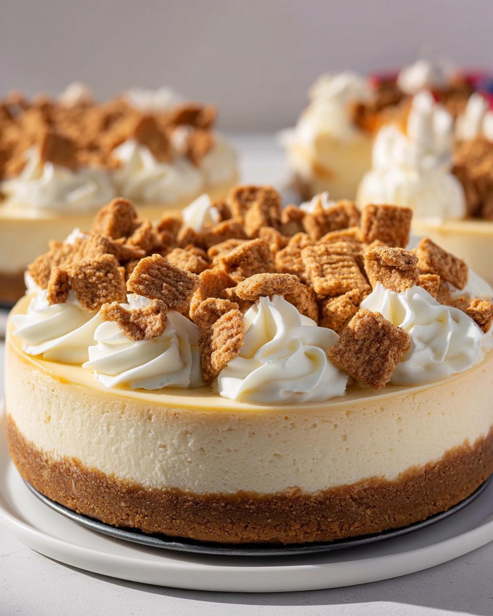 Cinnamon Toast Crunch Cheesecake - Detail 2