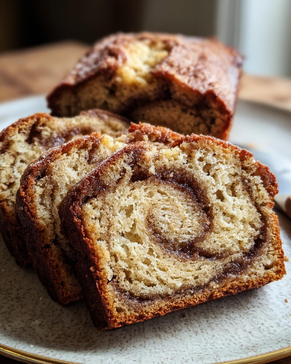 Classic Cinnamon Swirl Banana Bread - Detail 2