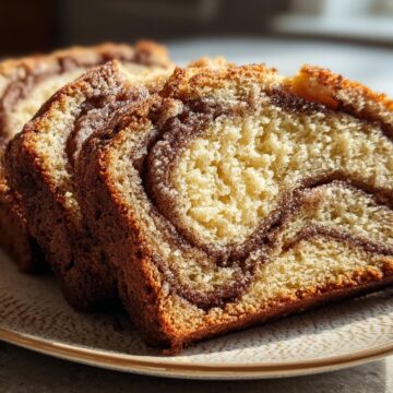 Classic Cinnamon Swirl Banana Bread