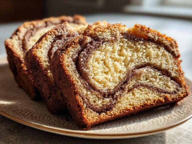 Classic Cinnamon Swirl Banana Bread
