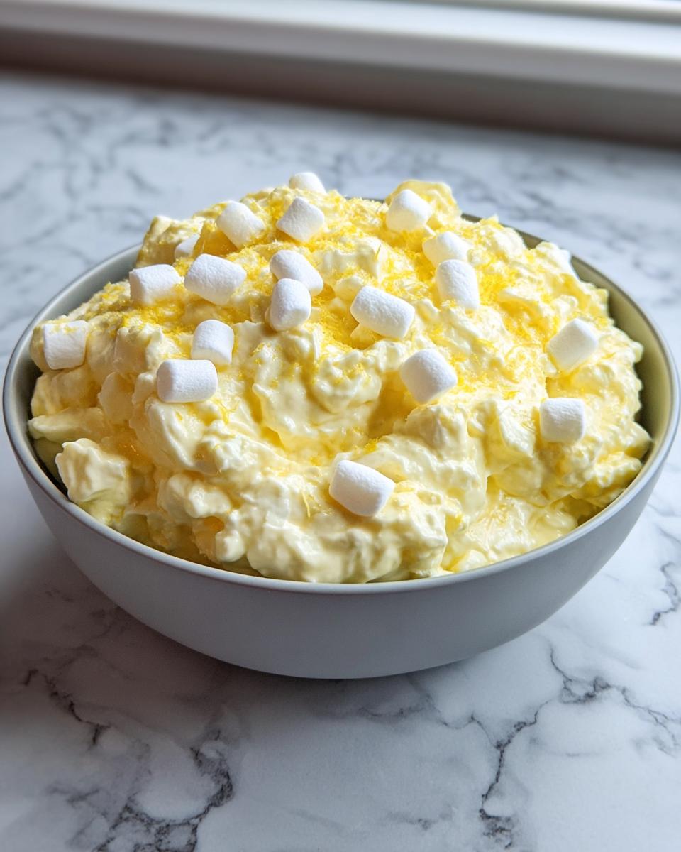 Classic Lemon Fluff Salad - Detail 2