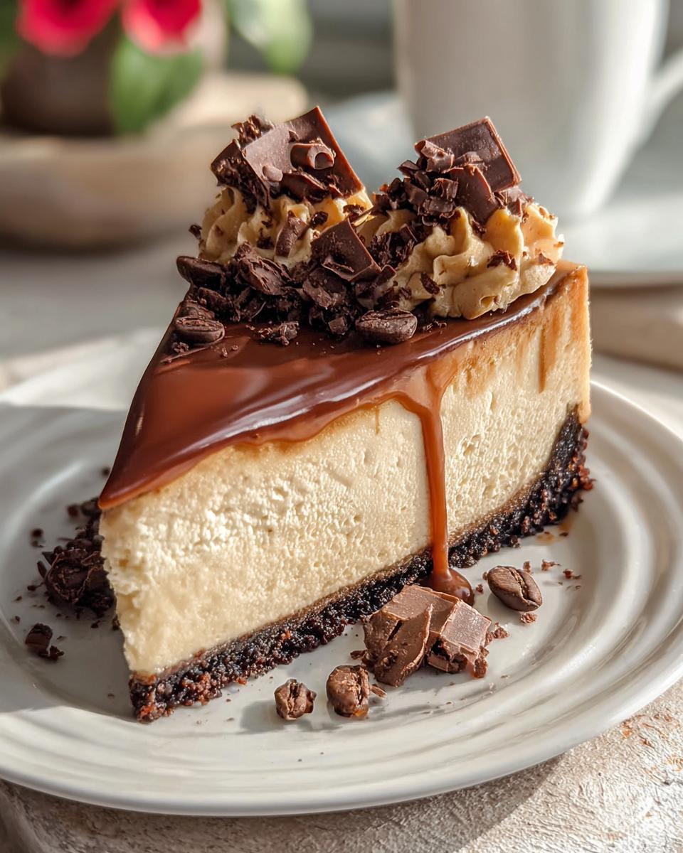 Coffee Cheesecake - Detail 1