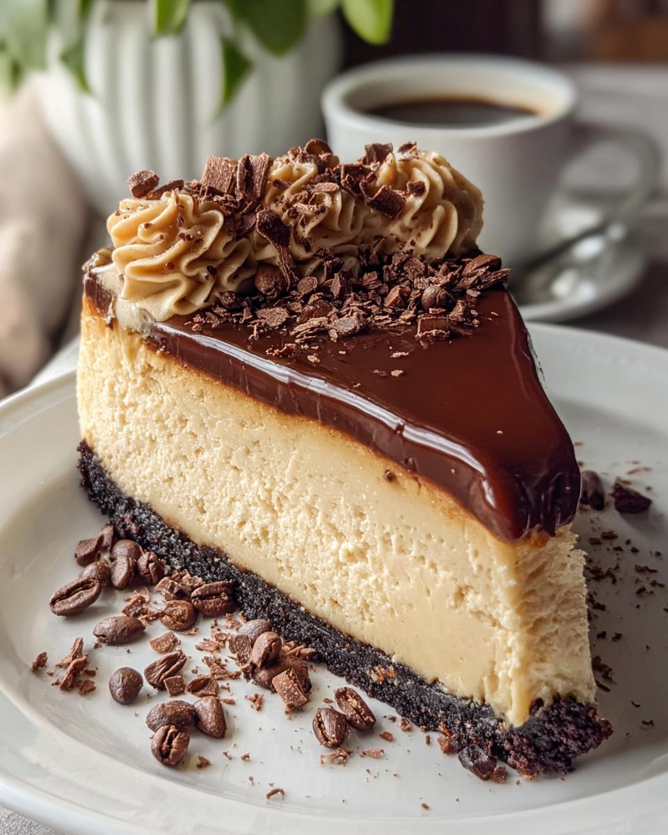 Coffee Cheesecake - Detail 2