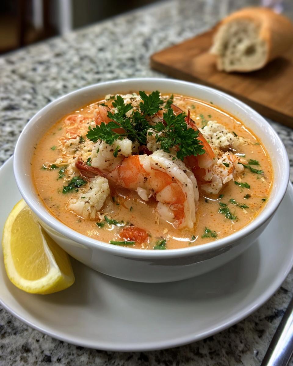Crab And Shrimp Seafood Bisque - Detail 2