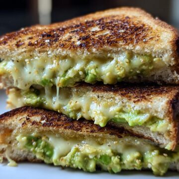 Creamy Avocado Grilled Cheese