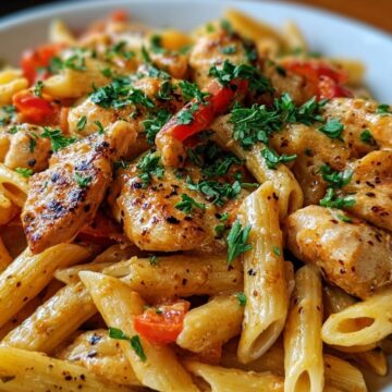 Creamy Cajun Chicken Pasta