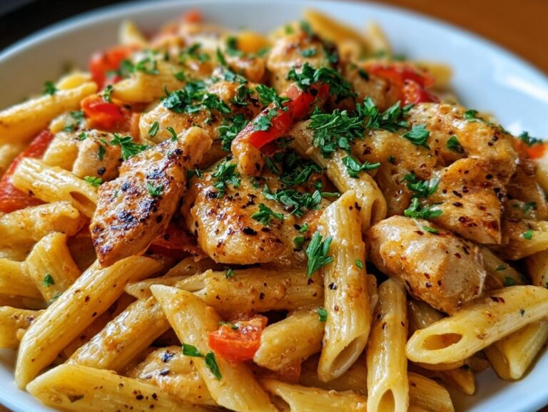 Creamy Cajun Chicken Pasta