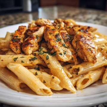 Creamy Cajun Chicken Penne Pasta