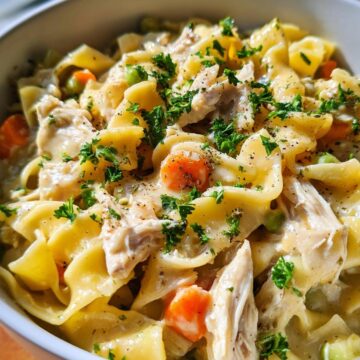 Creamy Chicken Pot Pie Pasta