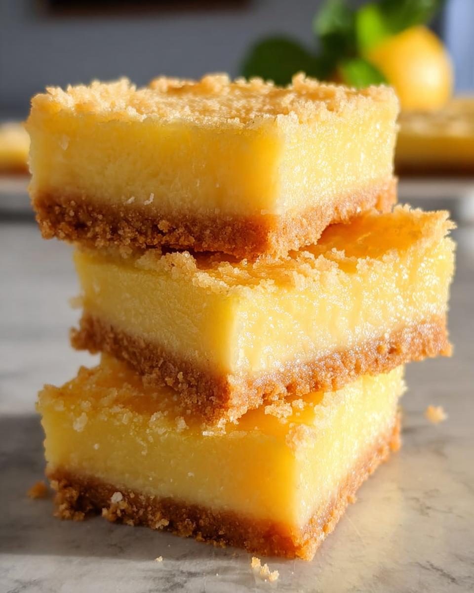 Creamy Lemon Squares - Detail 1