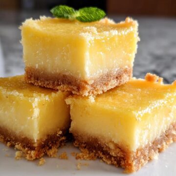 Creamy Lemon Squares