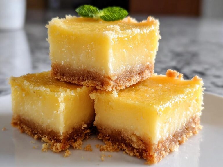 Creamy Lemon Squares
