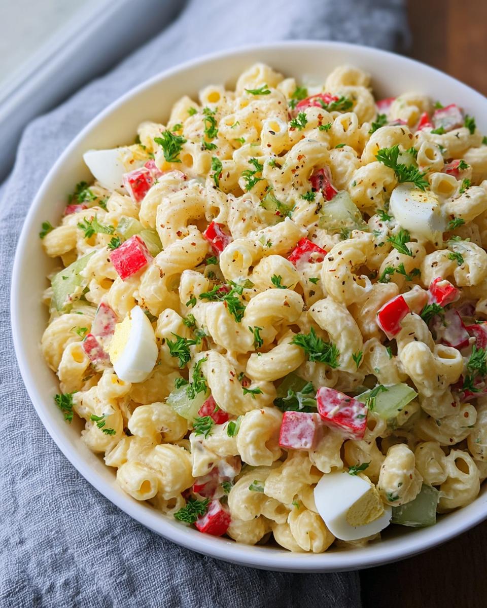 Creamy Macaroni Salad - Detail 2