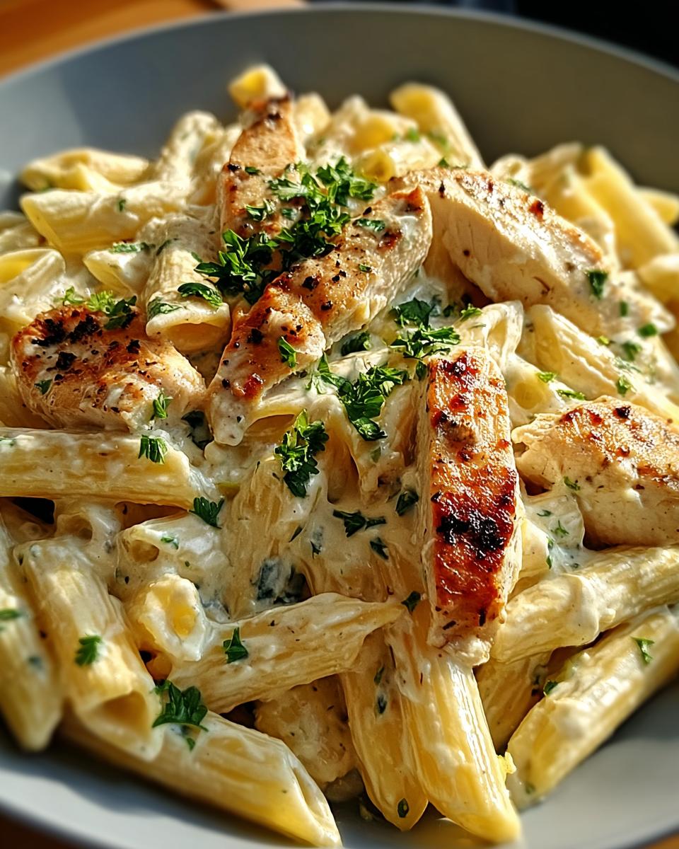 Creamy Ricotta Chicken Pasta - Detail 2