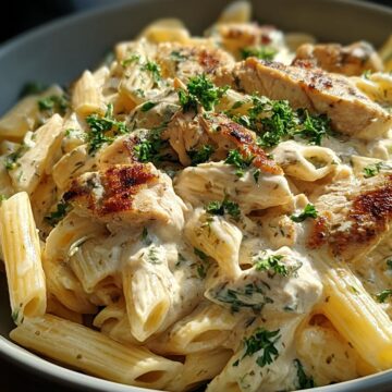 Creamy Ricotta Chicken Pasta
