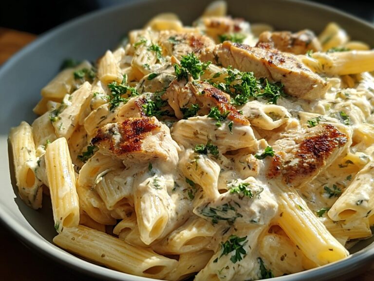 Creamy Ricotta Chicken Pasta